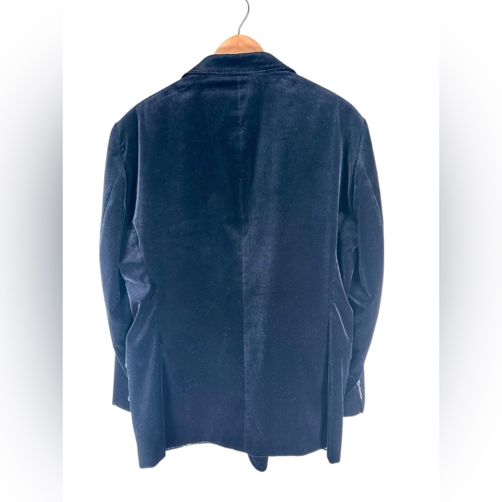 Armani Collezioni Men’s Black Velvet Blazer - Picture 5 of 15